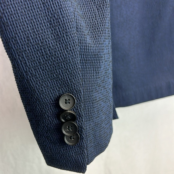 Hugo Boss AG Dieselstrasse Nobis6 Slim Fit Sport Coat In Blue 40R - Picture 9 of 13